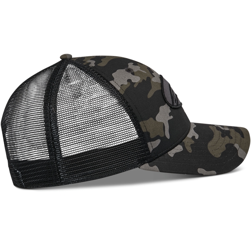 Czapka typu trucker Alpinestars Oblique Camo w kolorze czarno-kamuflażowo-czarnym