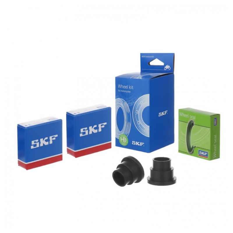 Wheel seals kit with spacers and bearings SKF rear