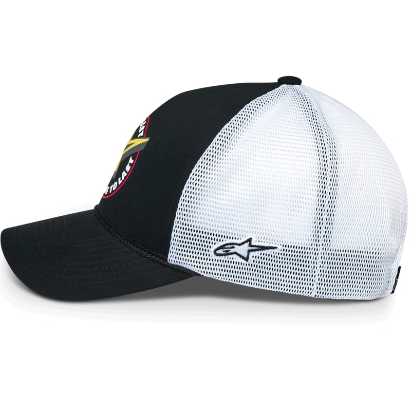 Czapka Alpinestars Aorbit Trucker w kolorze czarno-białym