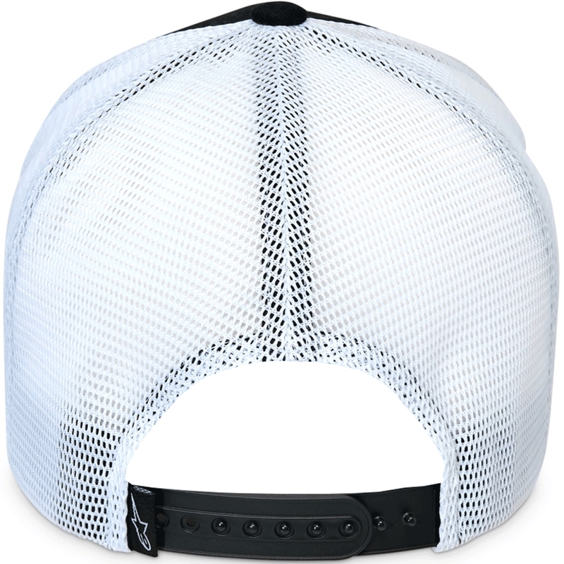 Czapka Alpinestars Aorbit Trucker w kolorze czarno-białym