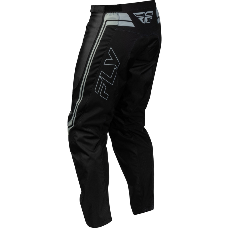 Spodnie motocrossowe dziecięce FLY Racing F-16 Raze w kolorze czarno-szarym