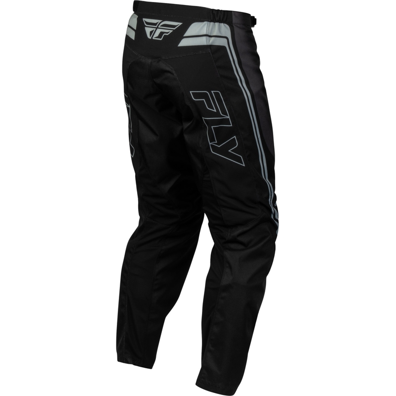 Spodnie motocrossowe dziecięce FLY Racing F-16 Raze w kolorze czarno-szarym