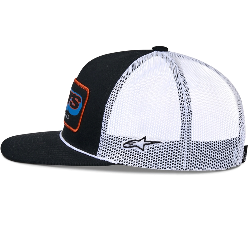 Czapka typu trucker Alpinestars Phosphor czarno-biała
