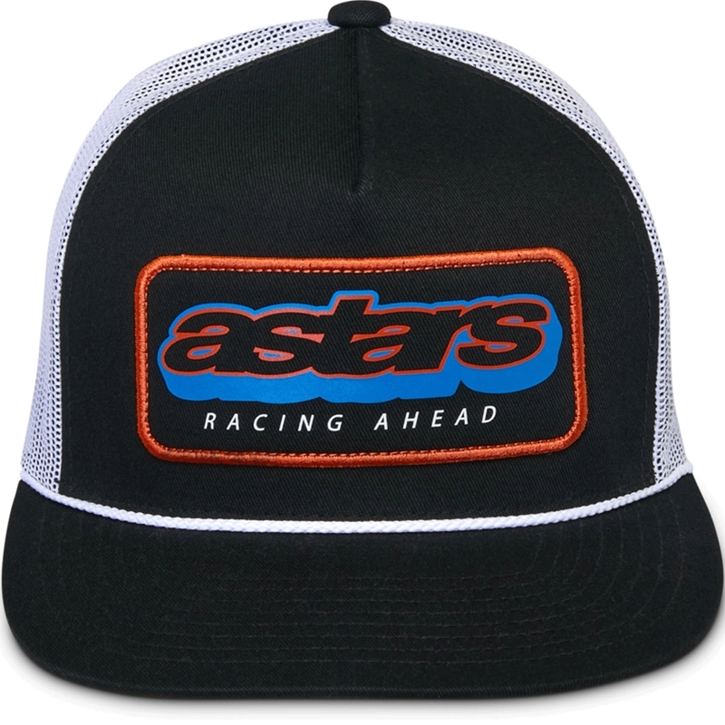 Czapka typu trucker Alpinestars Phosphor czarno-biała