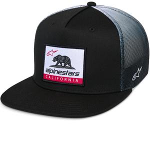 Czapka Alpinestars Cali Gradient Trucker Cap czarno-biała