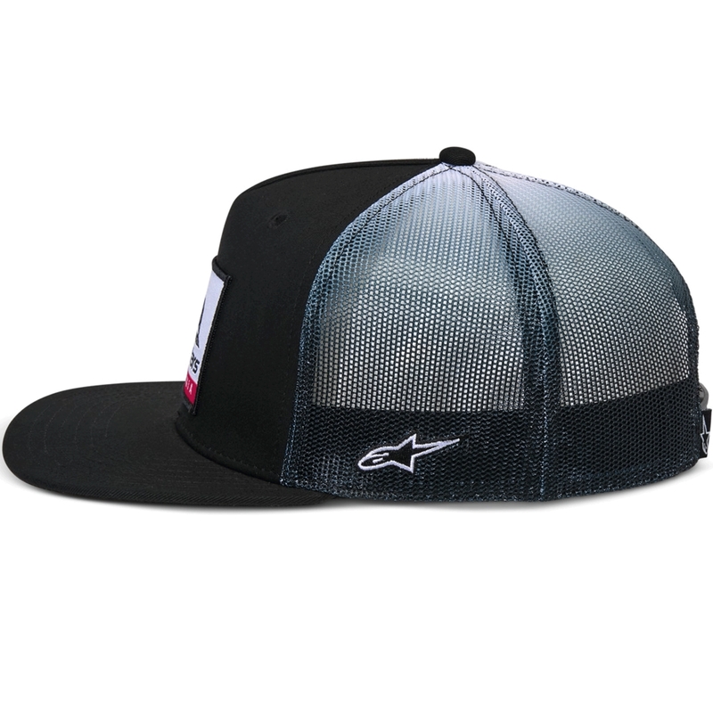 Czapka Alpinestars Cali Gradient Trucker Cap czarno-biała
