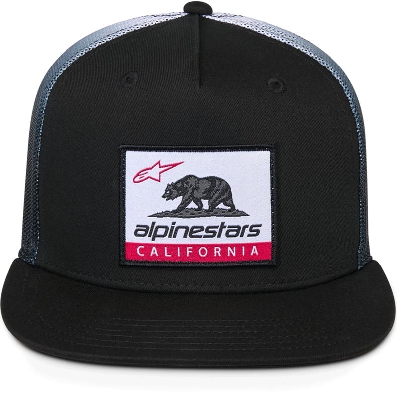 Czapka Alpinestars Cali Gradient Trucker Cap czarno-biała