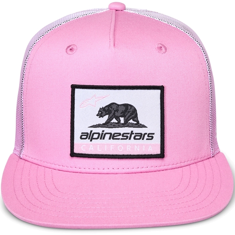 Czapka Alpinestars Cali Gradient Trucker Cap różowo-biała