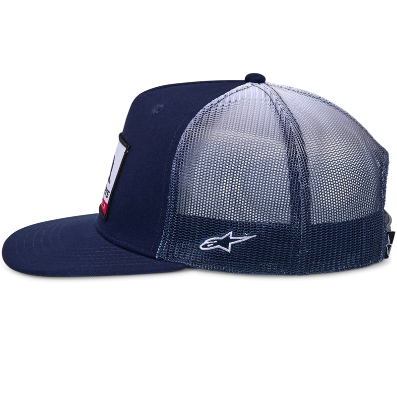 Czapka Alpinestars Cali Gradient Trucker Cap niebiesko-biała