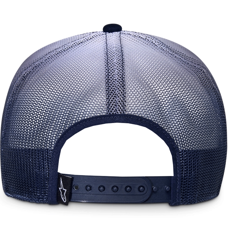 Czapka Alpinestars Cali Gradient Trucker Cap niebiesko-biała