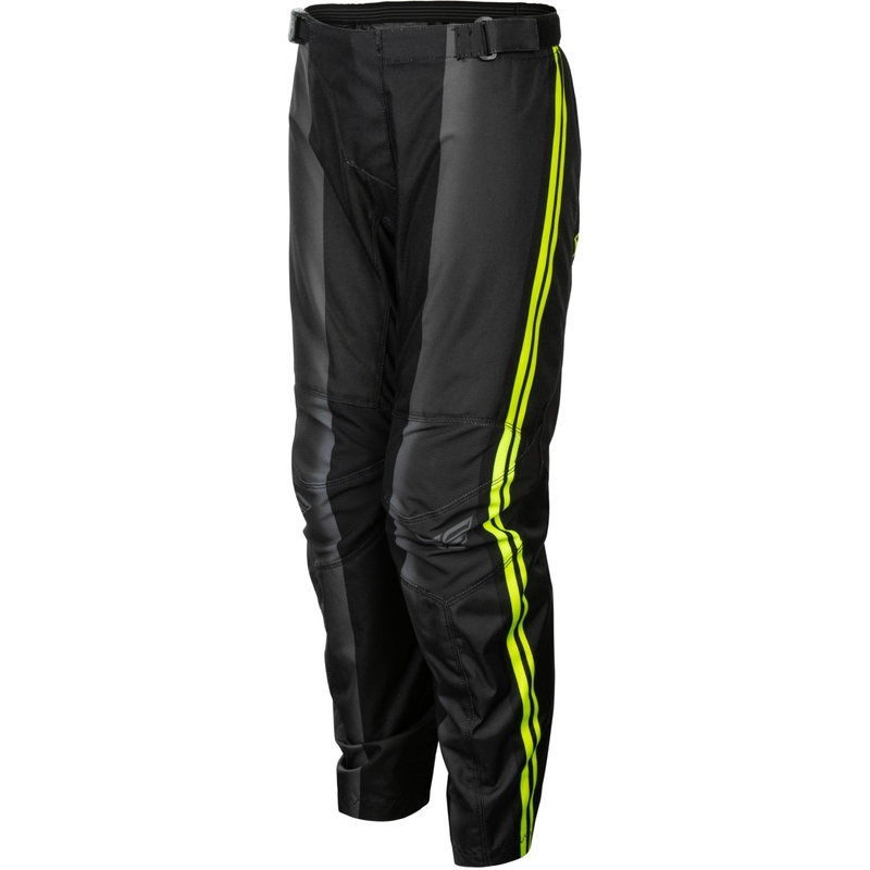 Dziecięce spodnie motocrossowe FLY Racing F-16 Raze czarno-fluo-żółte