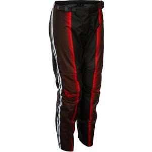 Dziecięce spodnie motocrossowe FLY Racing F-16 Raze czarno-czerwono-białe