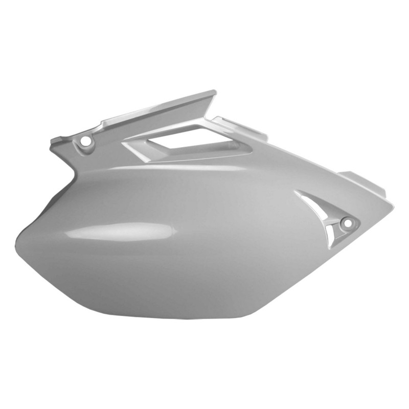 Side panels POLISPORT (pair) white for YAMAHA YZ 250 F 2003-2005, YAMAHA YZ 450 F 2003-2005