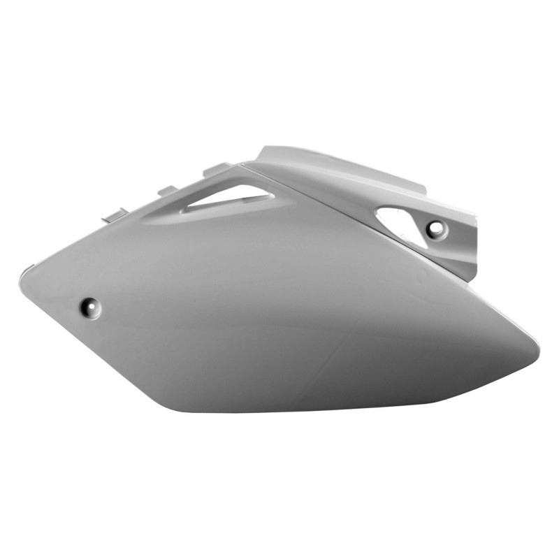 Side panels POLISPORT (pair) white for HONDA CRF 450 R 2005-2006