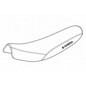 Seat cover ATHENA WAVE black