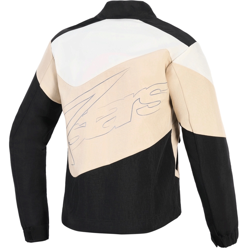 Kurtka motocyklowa damska Alpinestars Stella Moshell czarno-piaskowo-biało-różowa