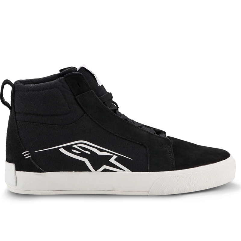 Buty motocyklowe Alpinestars Ride-63 Canvas w kolorze czarno-białym