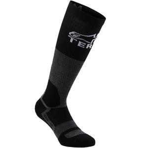 Skarpety Alpinestars AT 8 Merino szaro-czarne