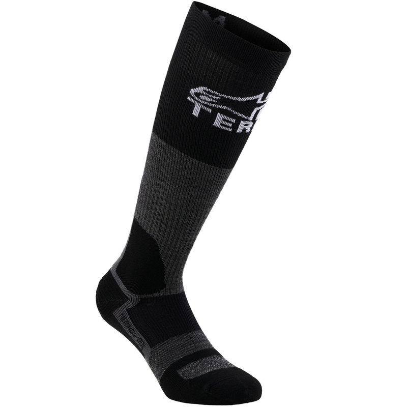Skarpety Alpinestars AT 8 Merino szaro-czarne