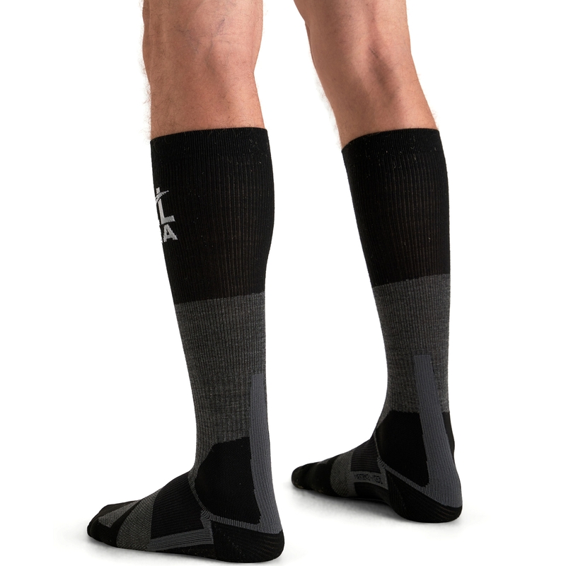 Skarpety Alpinestars AT 8 Merino szaro-czarne