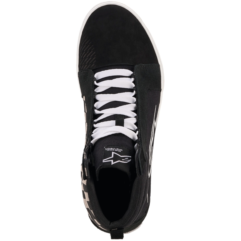 Buty motocyklowe Alpinestars Ride-63 Canvas w kolorze czarno-jasnoszarym