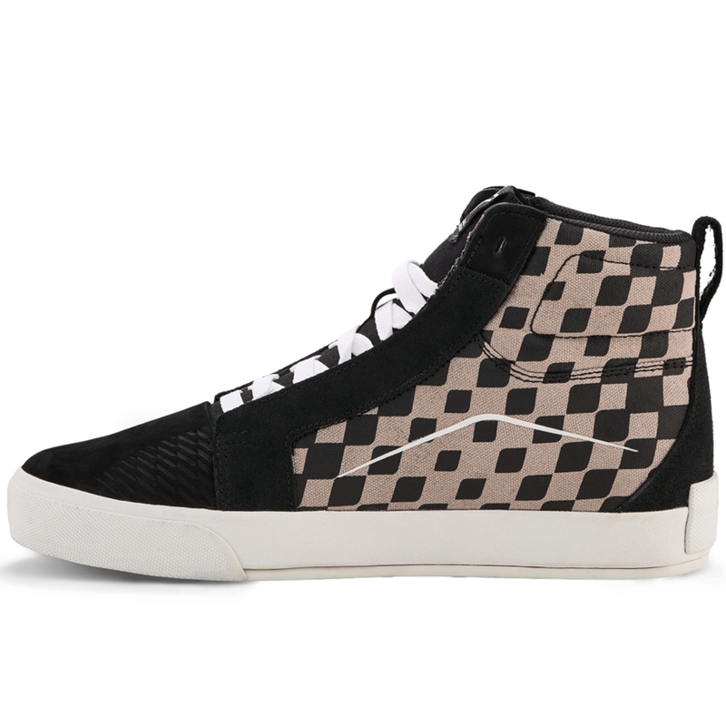 Buty motocyklowe Alpinestars Ride-63 Canvas w kolorze czarno-jasnoszarym