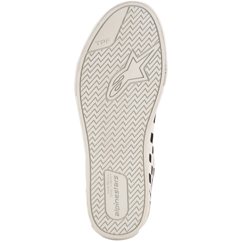Buty motocyklowe Alpinestars Ride-63 Canvas w kolorze czarno-beżowo-białym