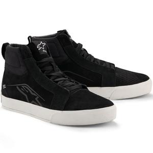 Buty motocyklowe Alpinestars Ride-63 skórzane czarno-białe