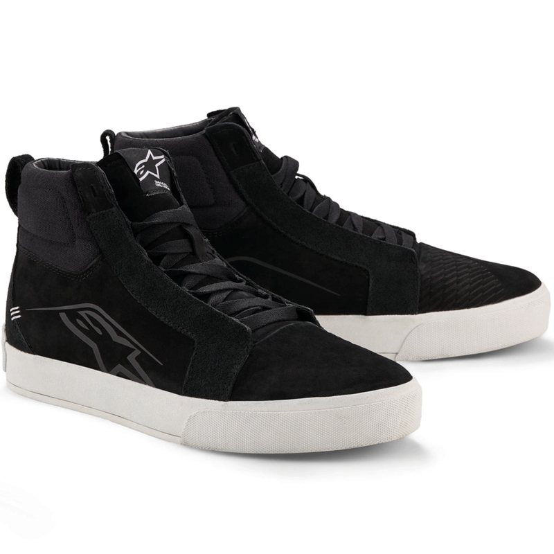 Buty motocyklowe Alpinestars Ride-63 skórzane czarno-białe
