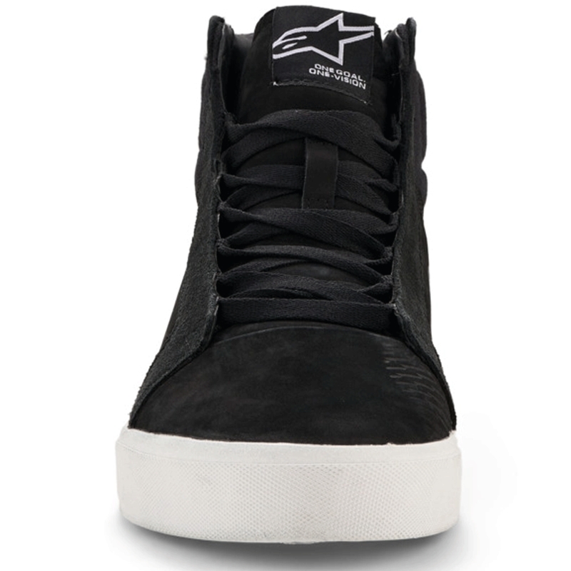 Buty motocyklowe Alpinestars Ride-63 skórzane czarno-białe