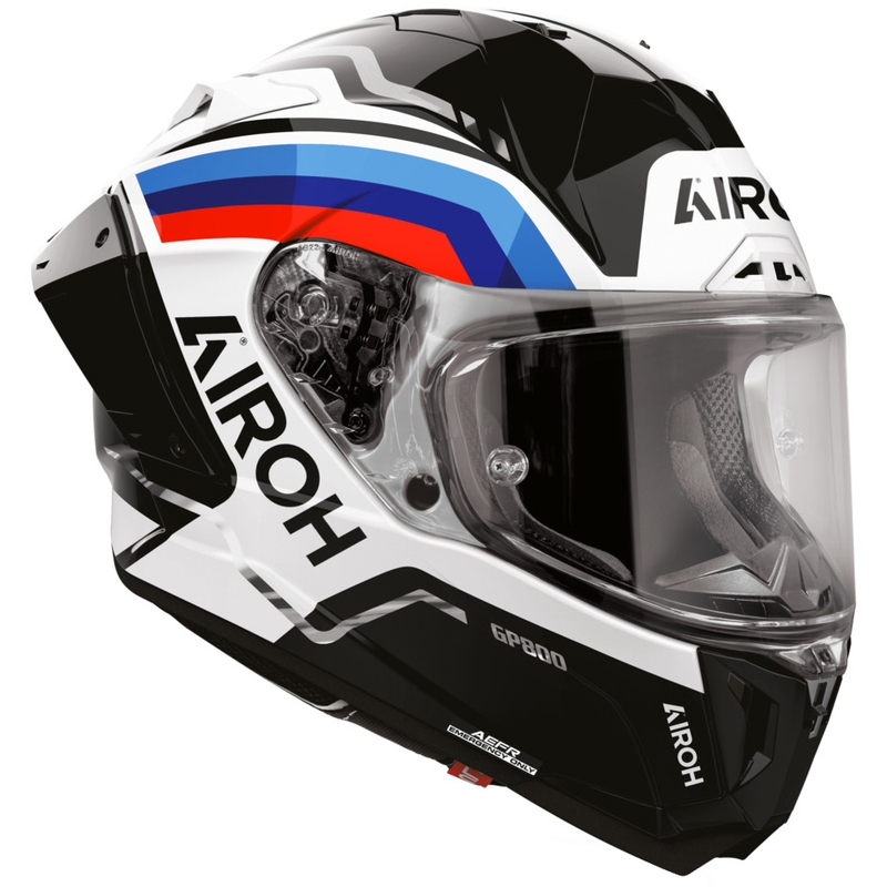 Kask motocyklowy integralny Airoh GP 800 Lane czarny