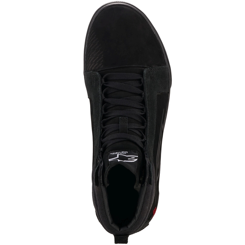 Buty motocyklowe Alpinestars Ride-63 skórzane czarno-czerwone