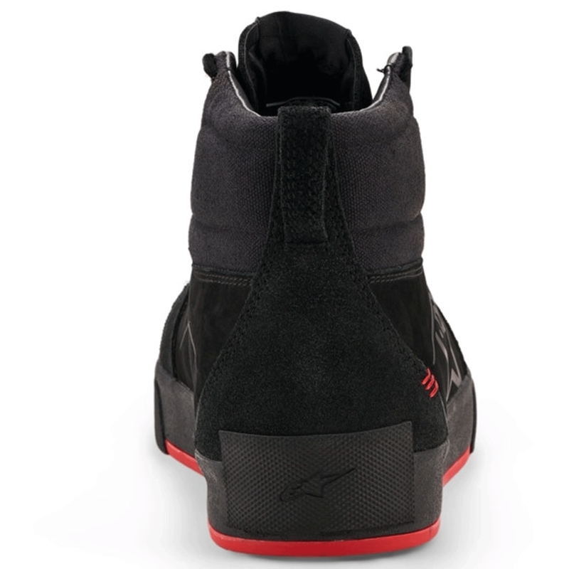 Buty motocyklowe Alpinestars Ride-63 skórzane czarno-czerwone