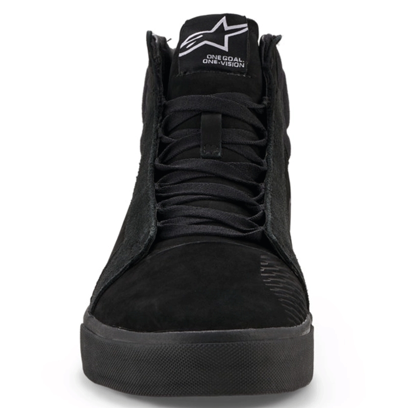 Buty motocyklowe Alpinestars Ride-63 skórzane czarno-czerwone