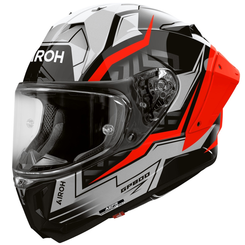 Kask motocyklowy integralny Airoh GP 800 Victory czerwony