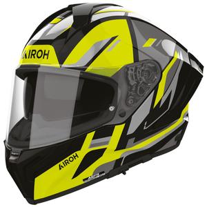 Kask motocyklowy integralny Airoh Matryx Sentry żółty