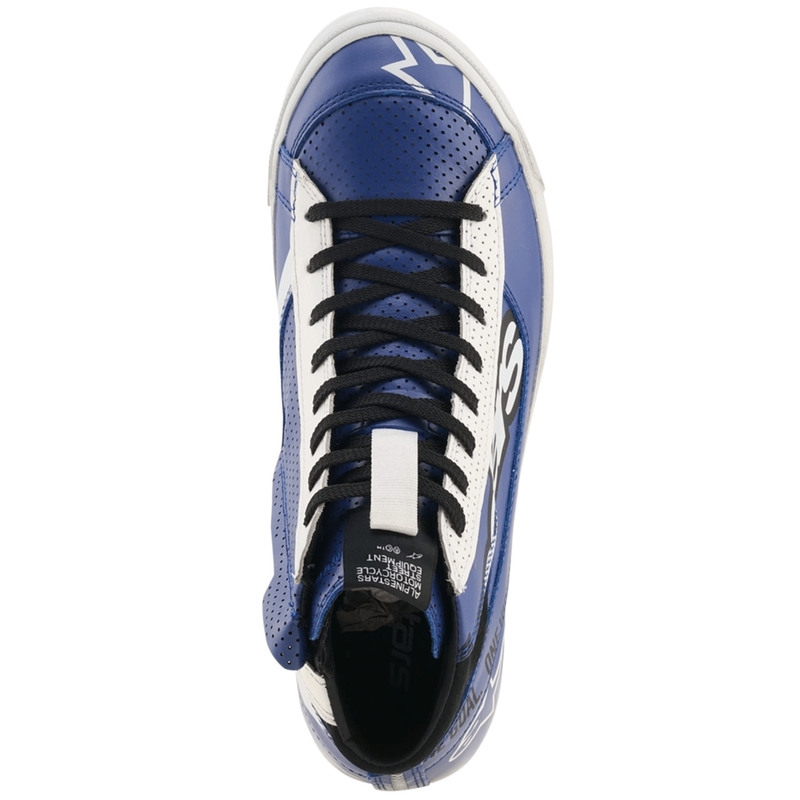 Buty motocyklowe Alpinestars Stated Flair niebiesko-biało-czarne
