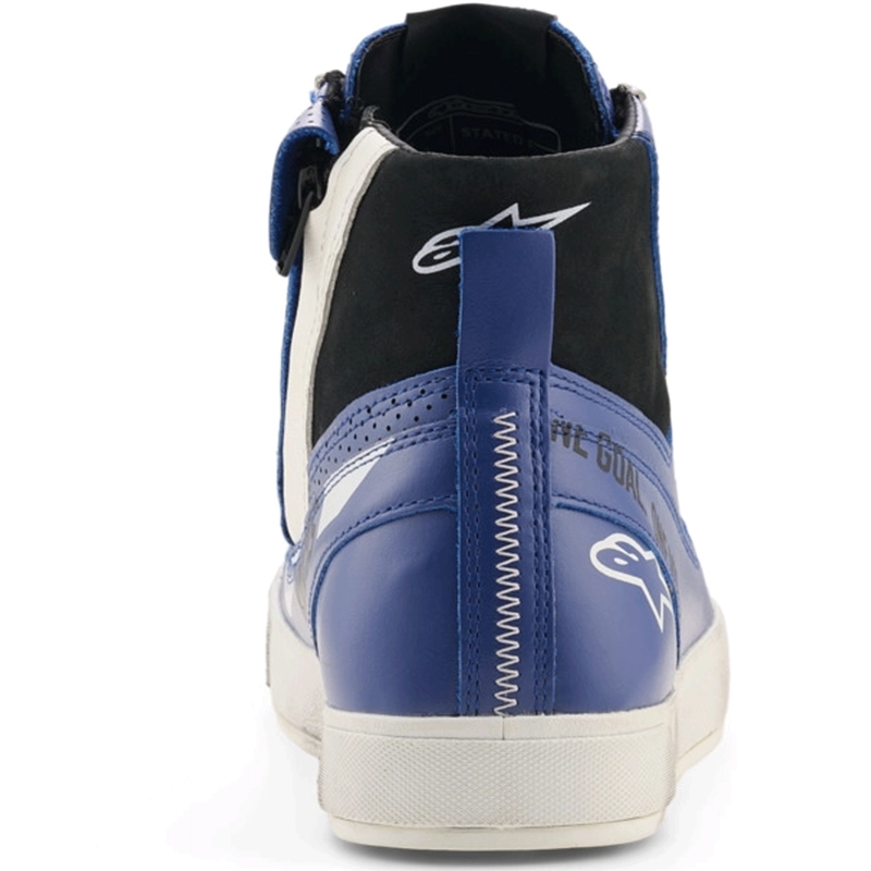 Buty motocyklowe Alpinestars Stated Flair niebiesko-biało-czarne