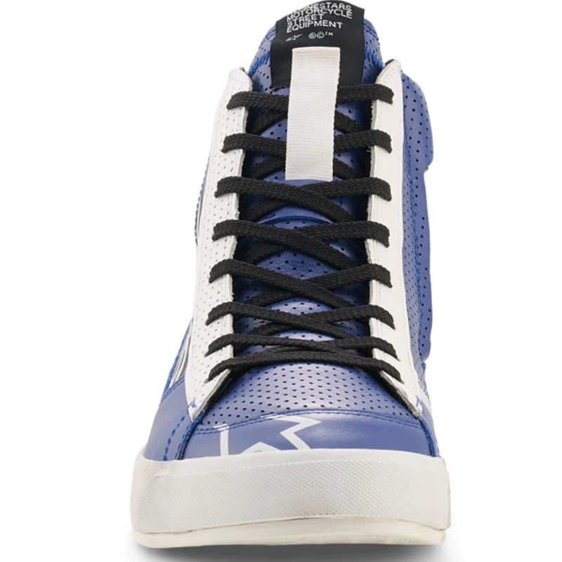 Buty motocyklowe Alpinestars Stated Flair niebiesko-biało-czarne