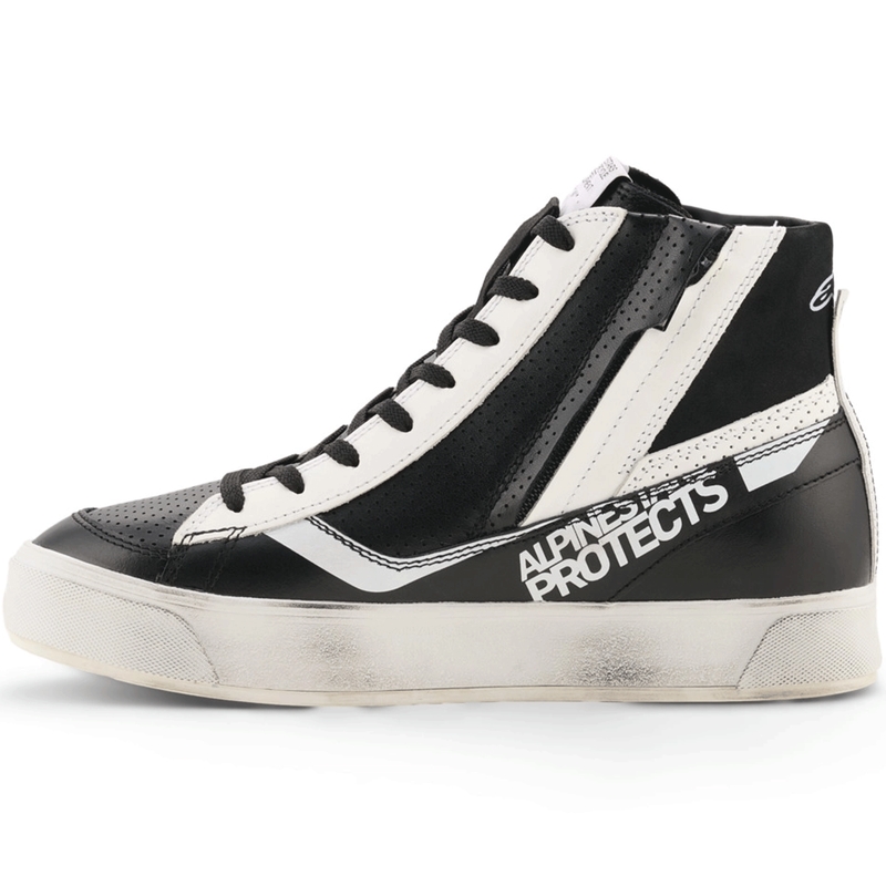 Buty motocyklowe damskie Alpinestars Stella Stated Flair czarno-białe