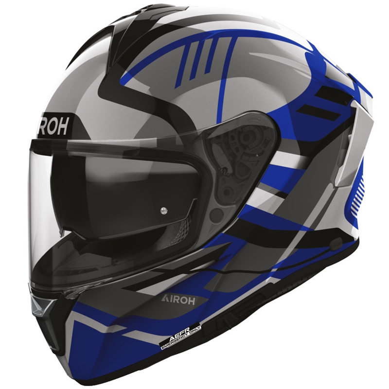Kask motocyklowy integralny Airoh Spark 2 Luma niebieski