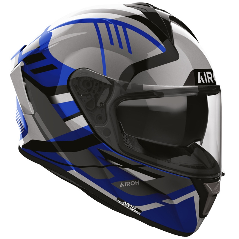 Kask motocyklowy integralny Airoh Spark 2 Luma niebieski