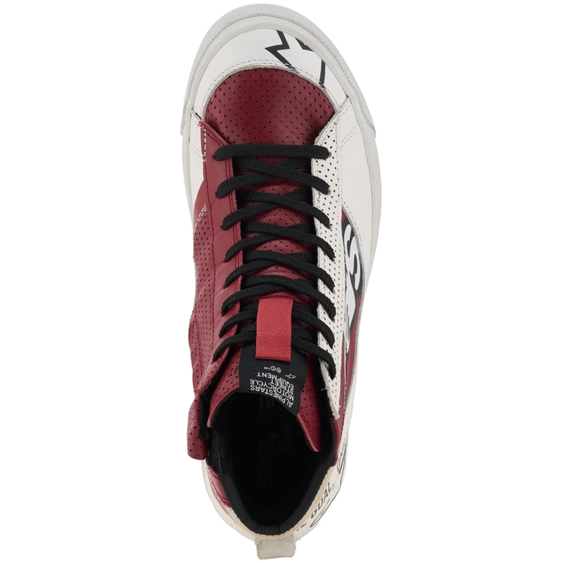 Buty motocyklowe damskie Alpinestars Stella Stated Flair biało-czerwone