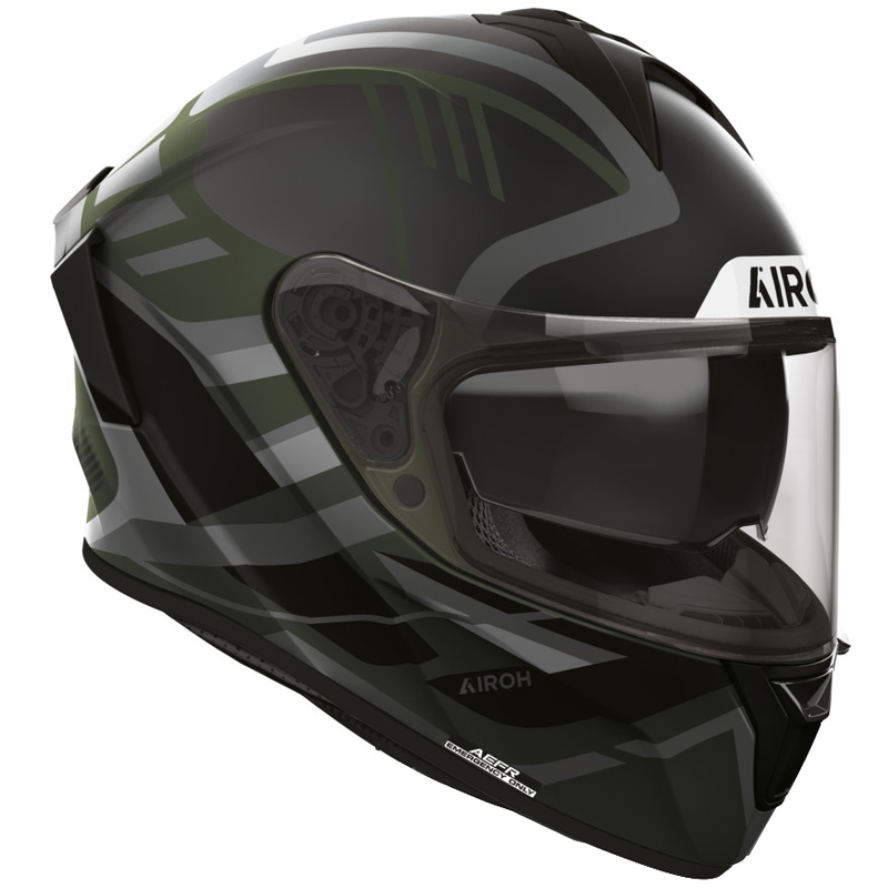 Kask motocyklowy integralny Airoh Spark 2 Luma matowo zielony