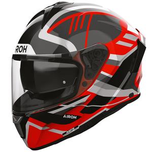 Kask motocyklowy integralny Airoh Spark 2 Luma czerwony