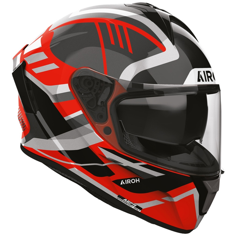 Kask motocyklowy integralny Airoh Spark 2 Luma czerwony
