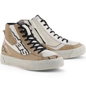 Buty motocyklowe damskie Alpinestars Stella Stated Flair szaro-białe