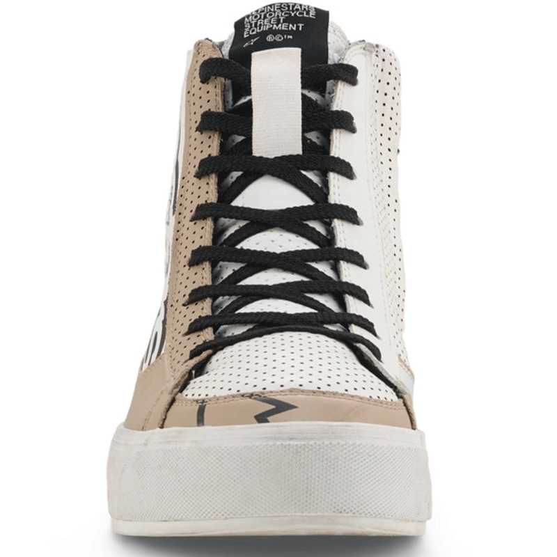 Buty motocyklowe damskie Alpinestars Stella Stated Flair szaro-białe