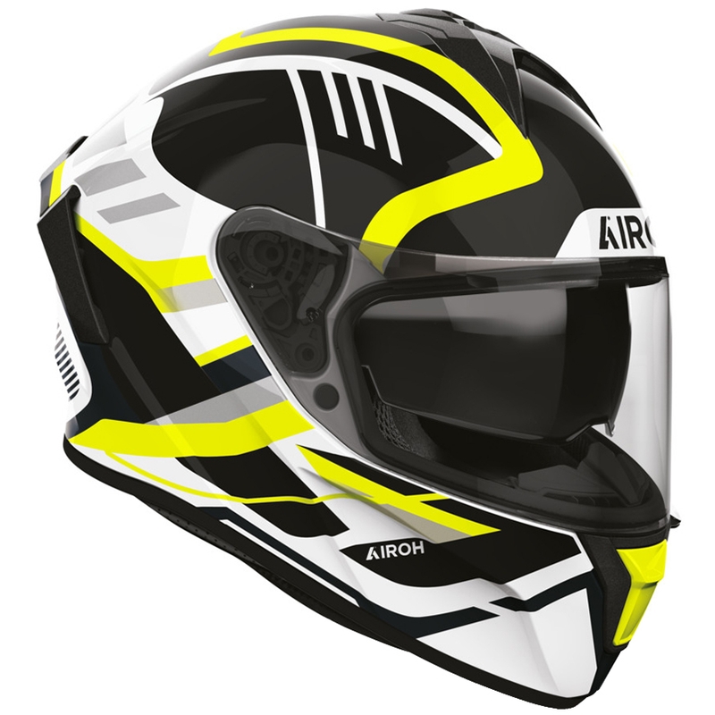 Kask motocyklowy Airoh Spark 2 Luma Full Face, żółty