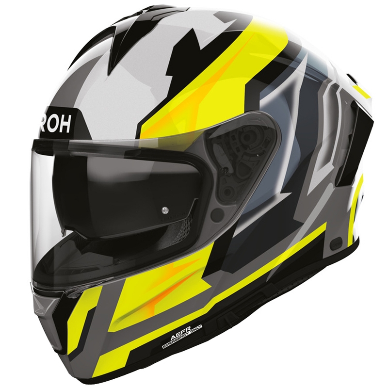 Kask motocyklowy integralny Airoh Spark 2 Blade żółty